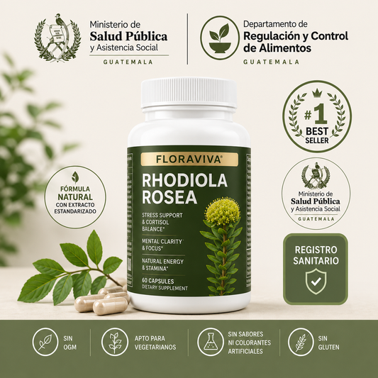 Rhodiola Rosea Original y Certificado