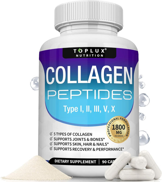 Collagen Peptides | 5 tipos de colágeno en 1