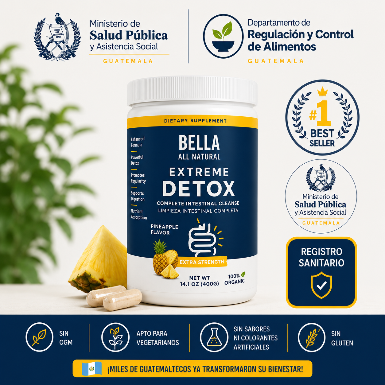 Detox® | Limpieza Intestinal Completa