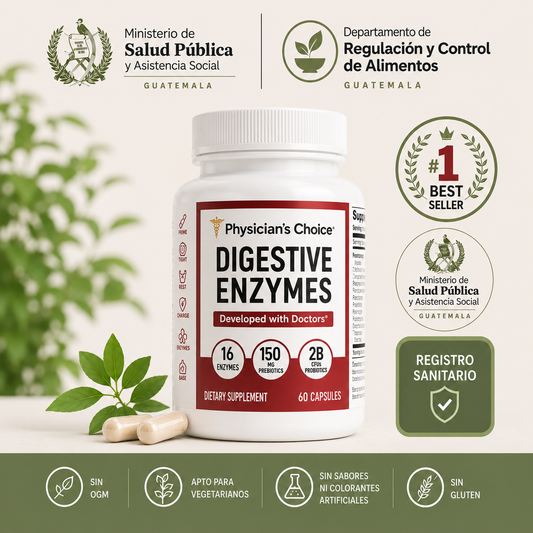 Enzimas Digestivas 100% Originales y Naturales