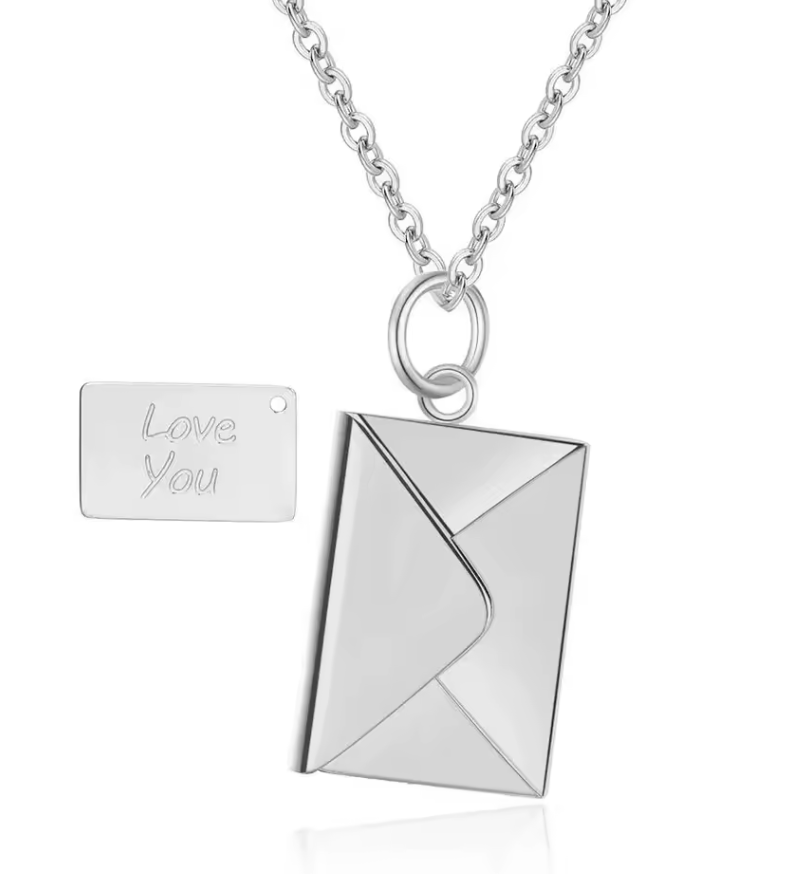 LocketLove | Collar de Carta Te amo