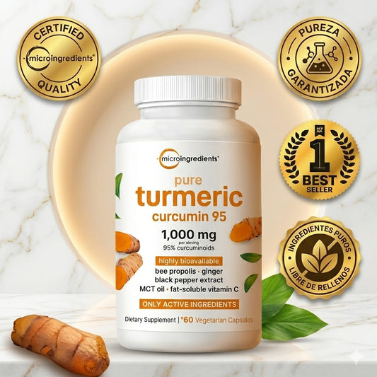 Turmeric Microingredients® | Cápsulas Originales de Cúrcuma Natural